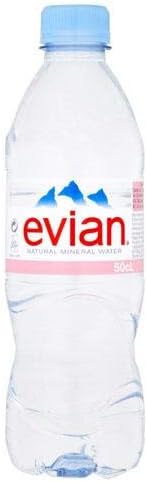 Evian Still Mineral Water, 24 x 0.5L