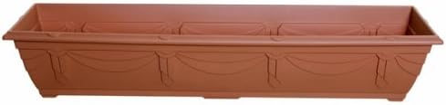 Whitefurze G02064 60cm Venetian Patio Planter - Forest Green
