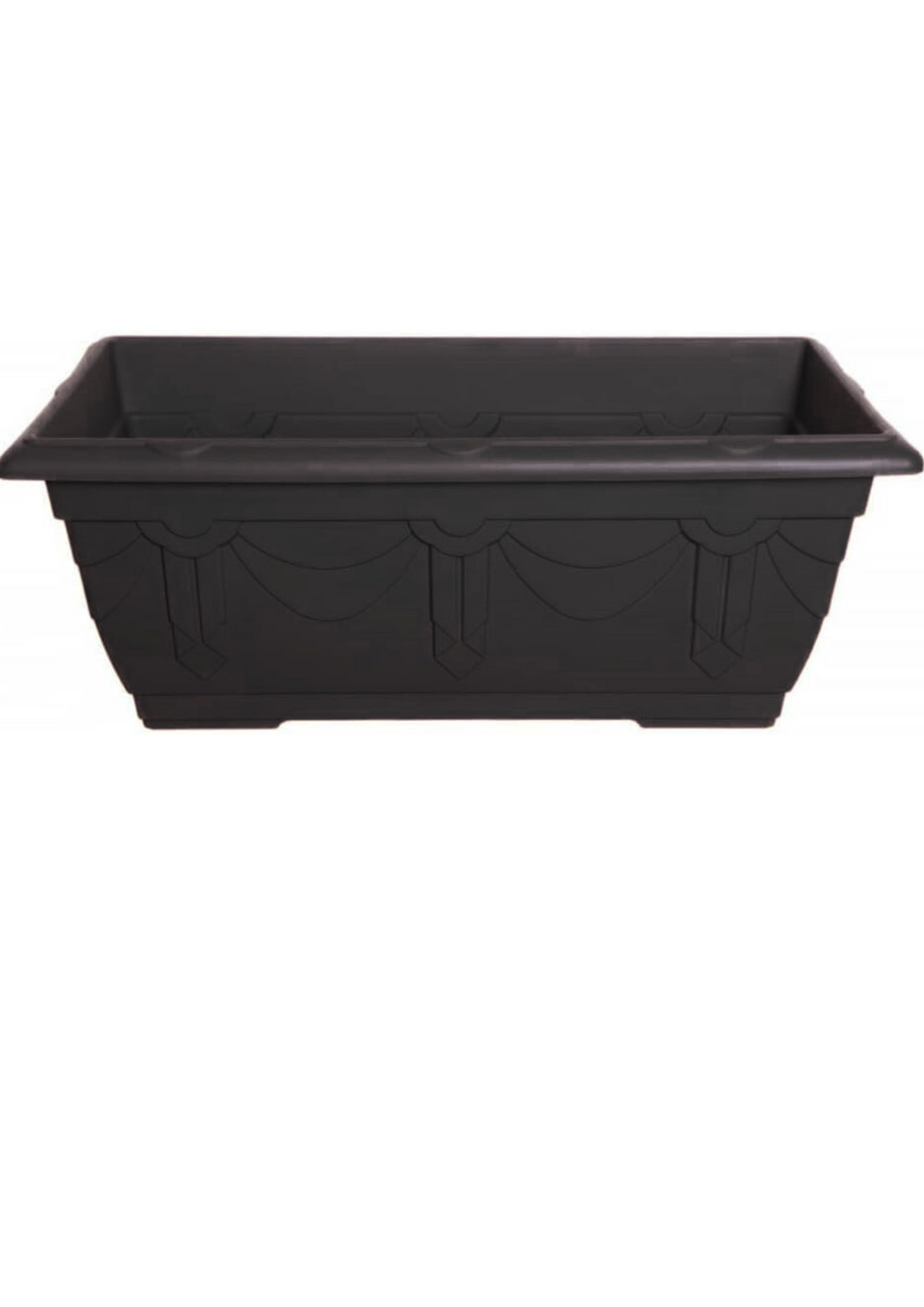 Whitefurze G02064 60cm Venetian Patio Planter - Forest Green