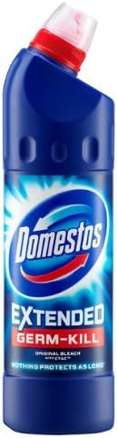 Domestos Original Blue Bleach 6x750ml