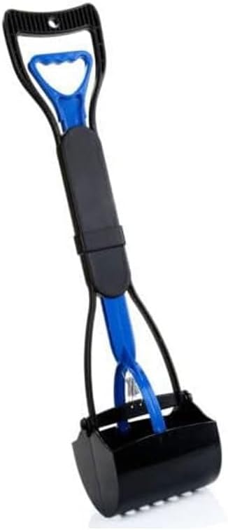 Pooper Scooper for Large, Medium, and Small Dogs – 60cm Long Handle for Pet Waste Pickup on Grass, Dirt, or Gravel – Litter Scoop | Poop Picker for Dogs and Cats | Pet Supplies Cleanup Tool for Indoor