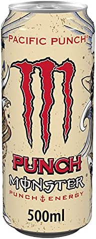 Monster Pacific Punch Cans, 12 x 500 ml
