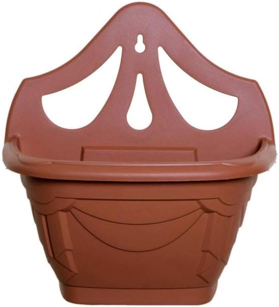Whitefurze G02054 31cm Venetian Wall Planter - Forest Green