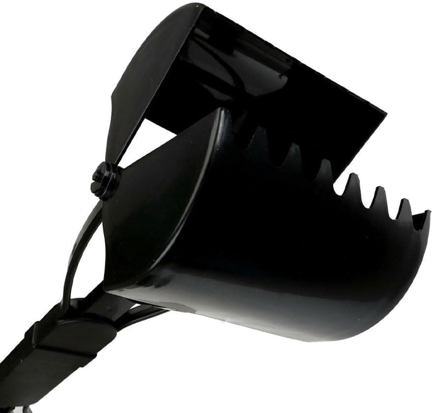 Pooper Scooper for Large, Medium, and Small Dogs – 60cm Long Handle for Pet Waste Pickup on Grass, Dirt, or Gravel – Litter Scoop | Poop Picker for Dogs and Cats | Pet Supplies Cleanup Tool for Indoor