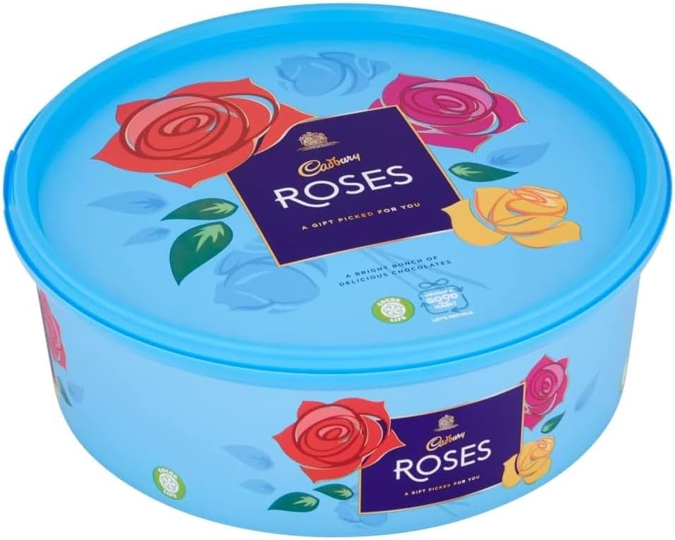 Cadbury Roses Tub Milk Chocolates Assortment, 550g