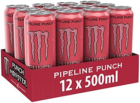Monster Pipeline Punch Cans, 12 x 500 ml