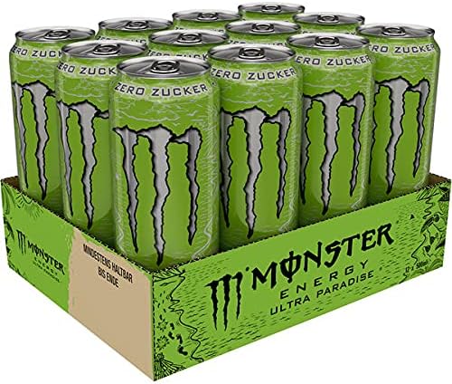 Monster Energy Ultra Rosá sugar-free energy drink, 473 ml (pack of 24).