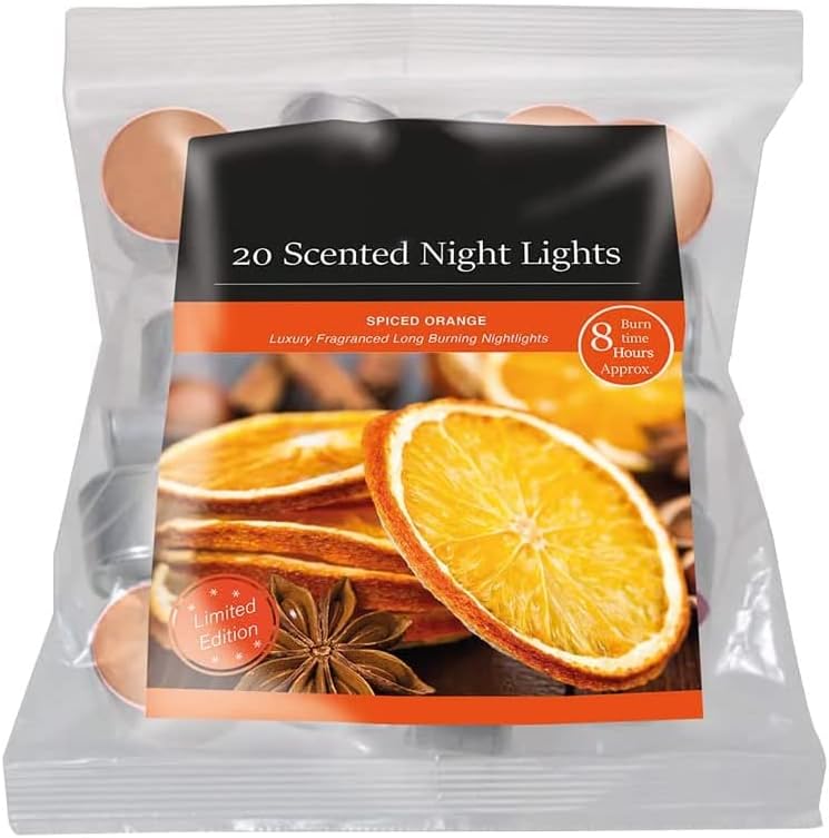 Pride Home & Garden PHG Fresh Scented Tealight Candle 8 Hour Burn Time Long-Lasting Set Fancy Decor Premium Quality (Vanilla and Sandalwood) (PHG-FSTC_8HRS)