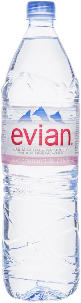 Evian Still Mineral Water, 24 x 0.5L