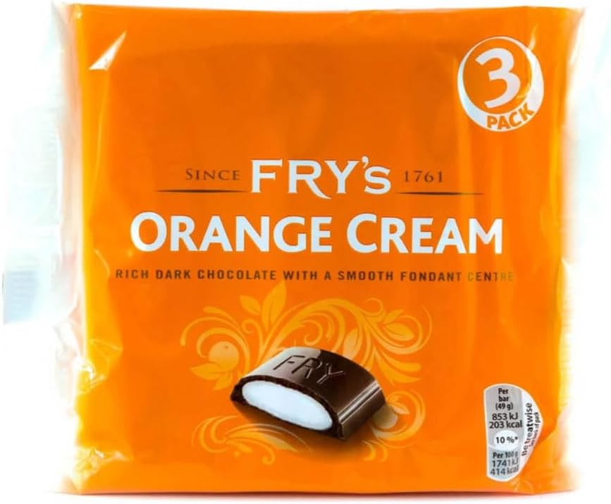 Fryyss Chocolate Cream Bar Bundle | 3 × Chocolate Cream, 3 × Peppermint Cream, 3 × Orange Cream – Rich Dark Chocolate – Snack Bars for Gifting, Sharing & Xmas, Stocking Fillers, Birthday-147g (9 Bars)
