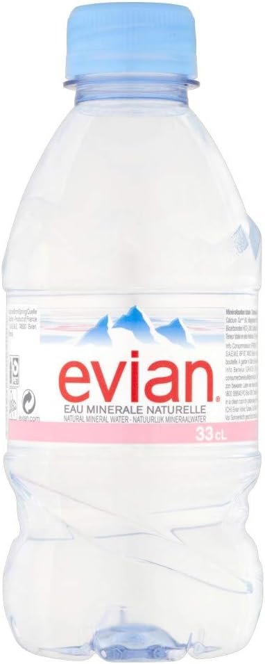 Evian Still Mineral Water, 24 x 0.5L