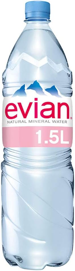 Evian Still Mineral Water, 24 x 0.5L