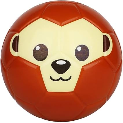 shopior 6 Inches Mini Soccer,Cute Animal Design Soft Foam Ball For Kids, Soft and Bouncy,Perfect Size For Kids Playing
