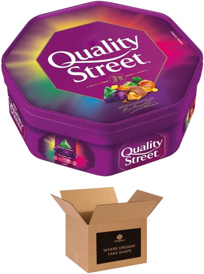 Sweet Treats Assortment Tub – Mixed Retro Sweets Gift Box with Love Hearts, Refreshers, Drumsticks & More – Party Favourites for Kids & Adults | 600g (Pack 1, Sweet Treats)