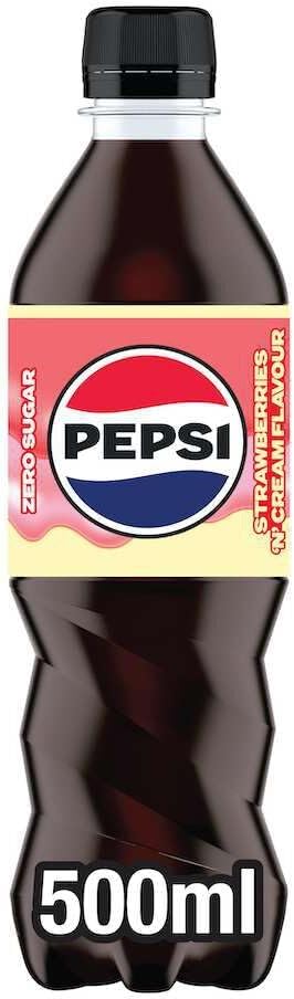 Pepsi Strawberry & Cream 500ml (Pack of 12)