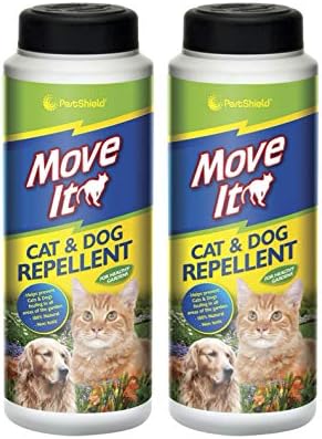 PestShield Move It Cat & Dog Garden Repellent Non Toxic 100% Natural 240g 2 Pack