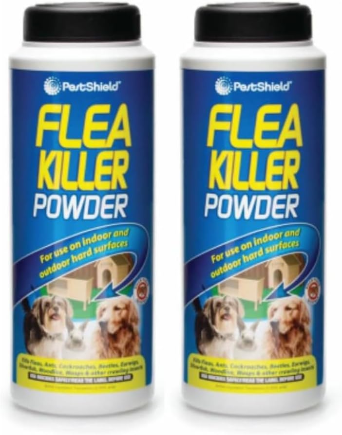 Flea Killer Powder 200g – Fast-Acting Flea Treatment for Home – Indoor Outdoor Insect Repellent – Ant, Crawling Insect & Flea Control Powder | Ants Prevention – Premium Anti-Flea Solution (4)
