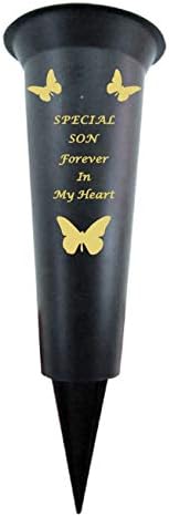Special Mum Verse Graveside Memorial Grave Spiked Flower Vase
