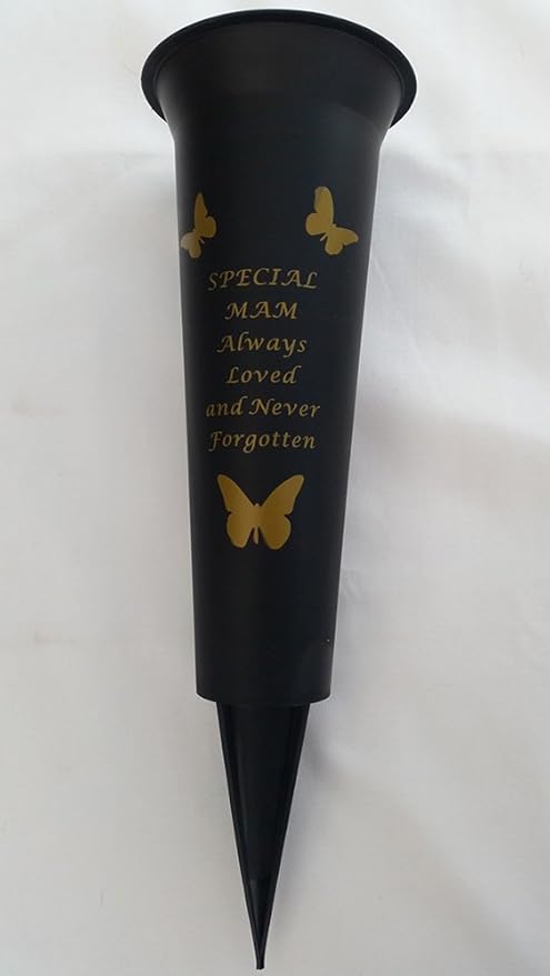 Special Mum Verse Graveside Memorial Grave Spiked Flower Vase