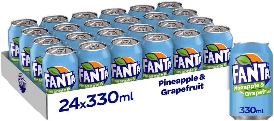 Fanta Can Lemon 330 ml (Pack of 24)