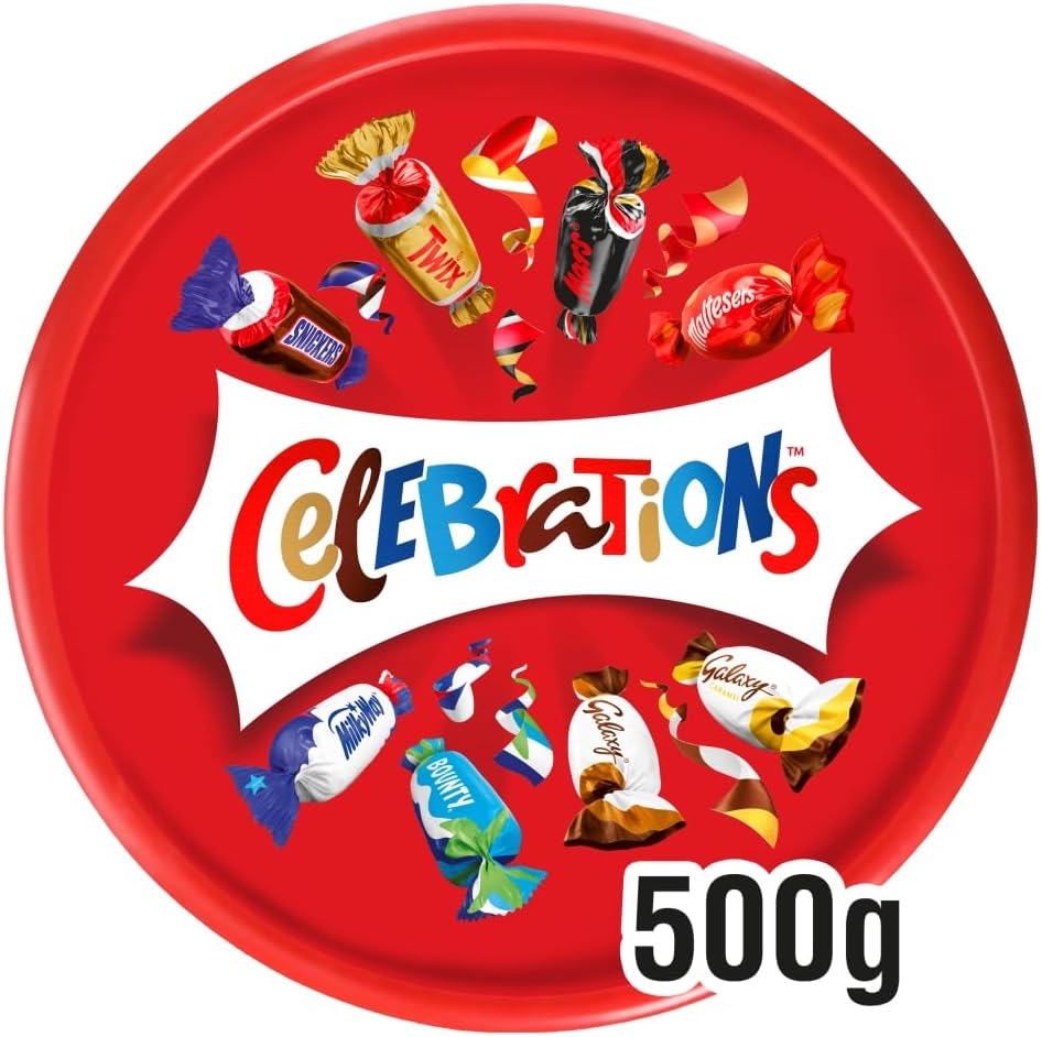 Celebrations Sharing Tub 500g (Pack of 2)