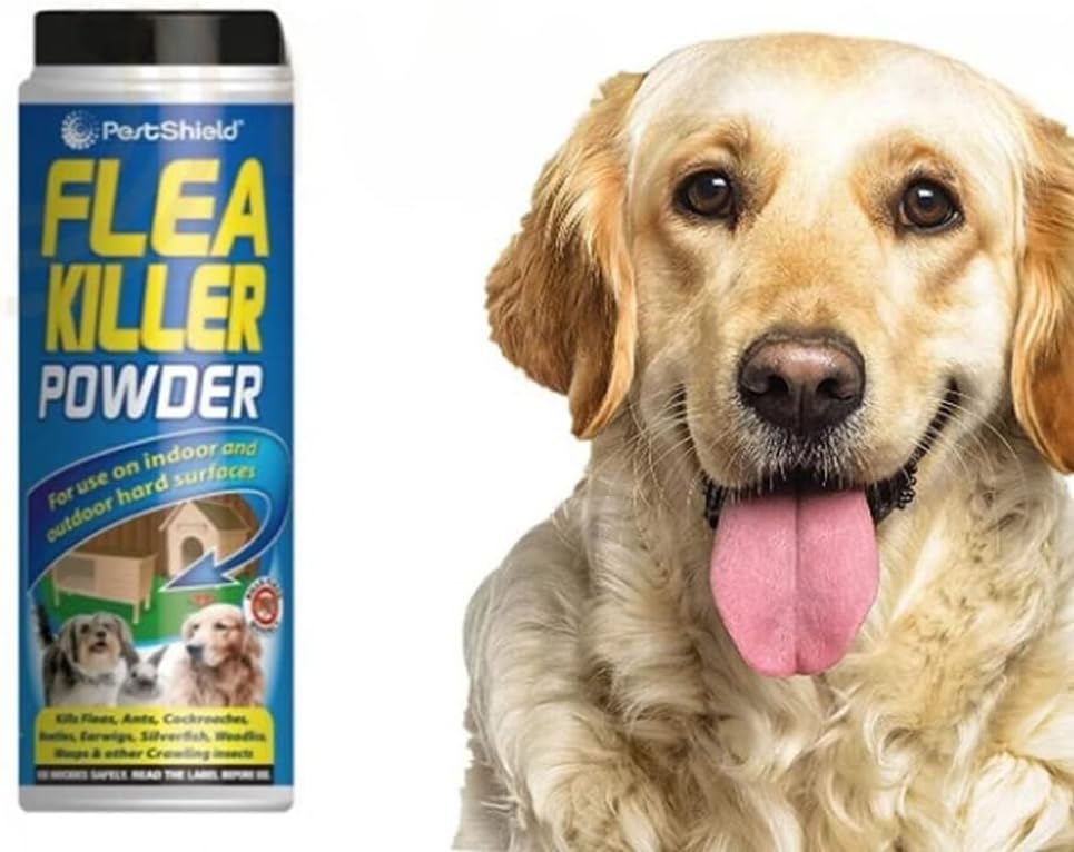 Flea Killer Powder 200g – Fast-Acting Flea Treatment for Home – Indoor Outdoor Insect Repellent – Ant, Crawling Insect & Flea Control Powder | Ants Prevention – Premium Anti-Flea Solution (4)