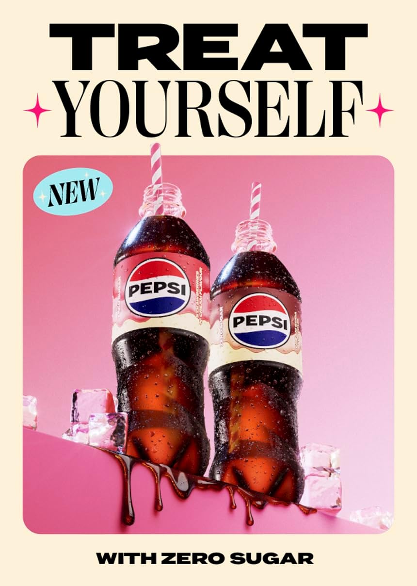 Pepsi Strawberry & Cream 500ml (Pack of 12)