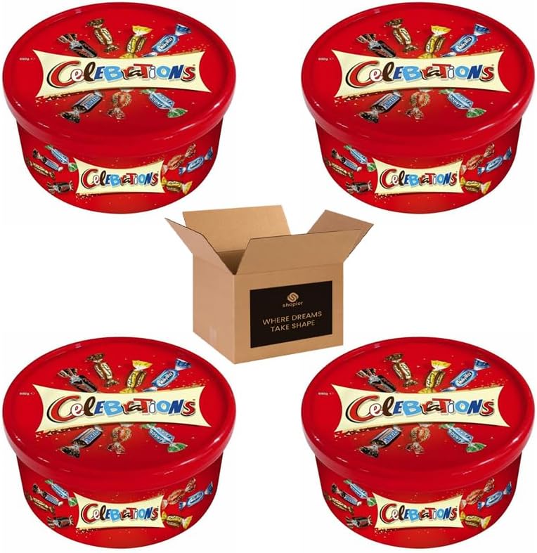 Sweet Treats Assortment Tub – Mixed Retro Sweets Gift Box with Love Hearts, Refreshers, Drumsticks & More – Party Favourites for Kids & Adults | 600g (Pack 1, Sweet Treats)