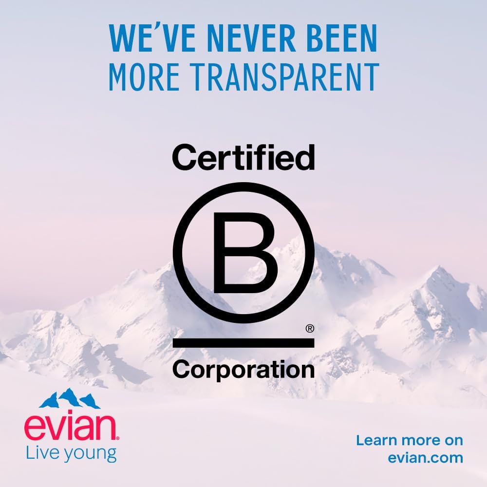 Evian Still Mineral Water, 24 x 0.5L