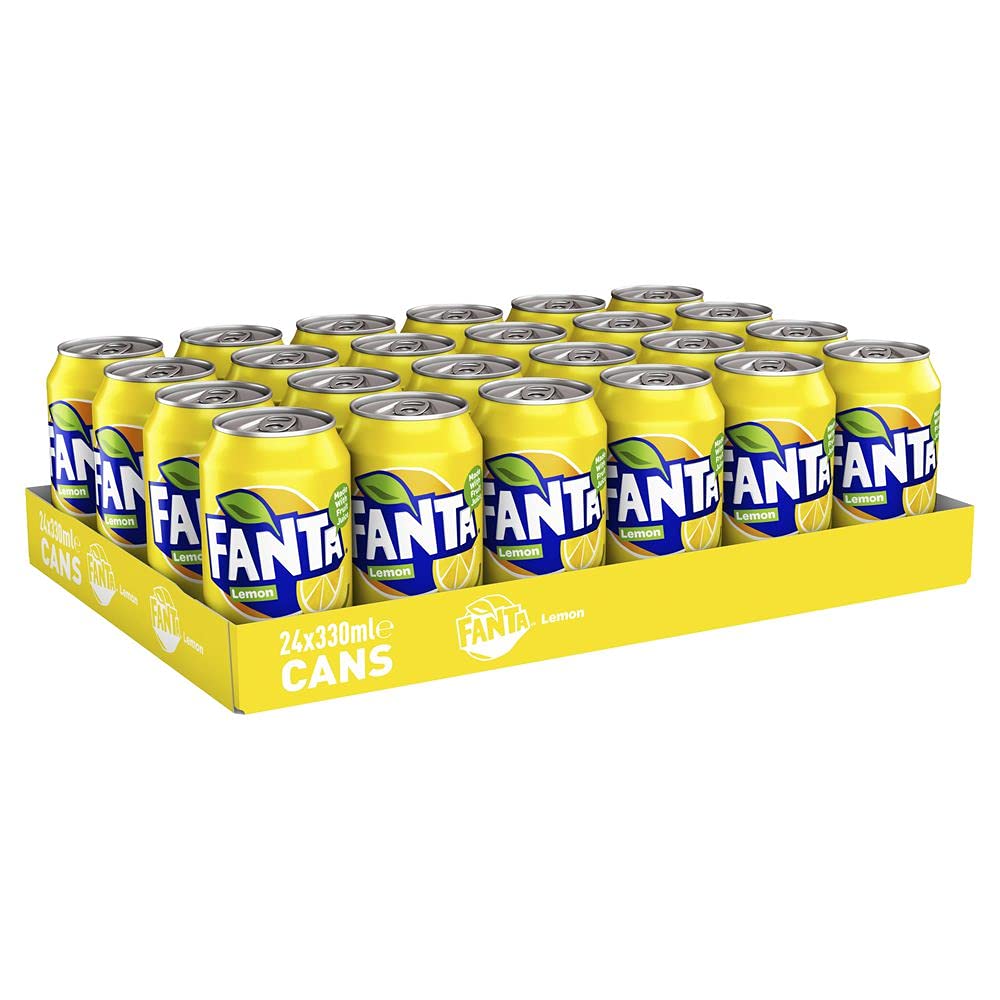 Fanta Lemon Cans - 24x330ml