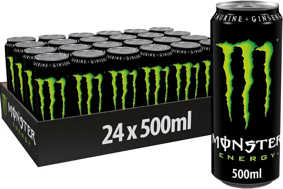 Monster Energy 50cl (Pack of 24 x 500ml)