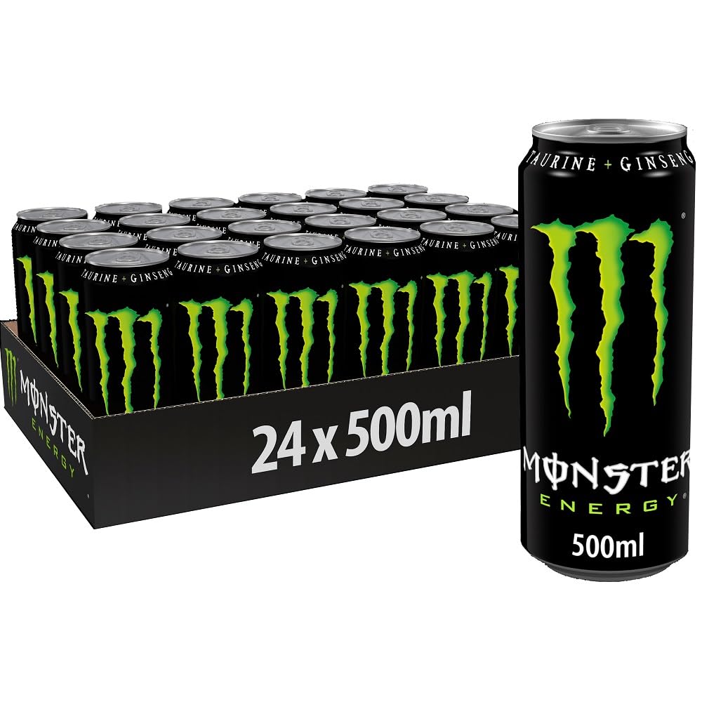 Monster Energy 50cl (Pack of 24 x 500ml)
