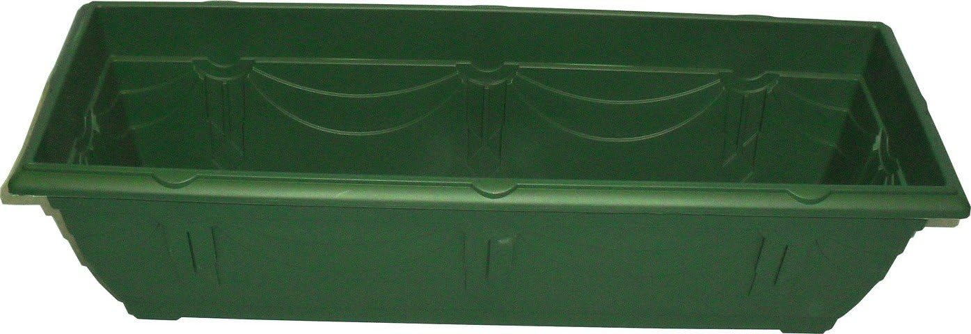 Whitefurze G02064 60cm Venetian Patio Planter - Forest Green