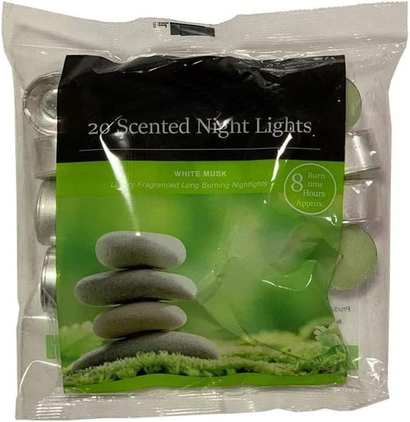 Pride Home & Garden PHG Fresh Scented Tealight Candle 8 Hour Burn Time Long-Lasting Set Fancy Decor Premium Quality (Vanilla and Sandalwood) (PHG-FSTC_8HRS)