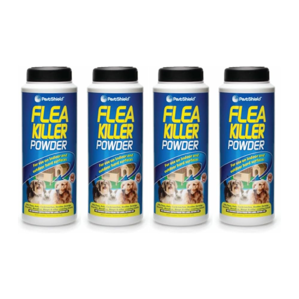 Flea Killer Powder 200g – Fast-Acting Flea Treatment for Home – Indoor Outdoor Insect Repellent – Ant, Crawling Insect & Flea Control Powder | Ants Prevention – Premium Anti-Flea Solution (4)