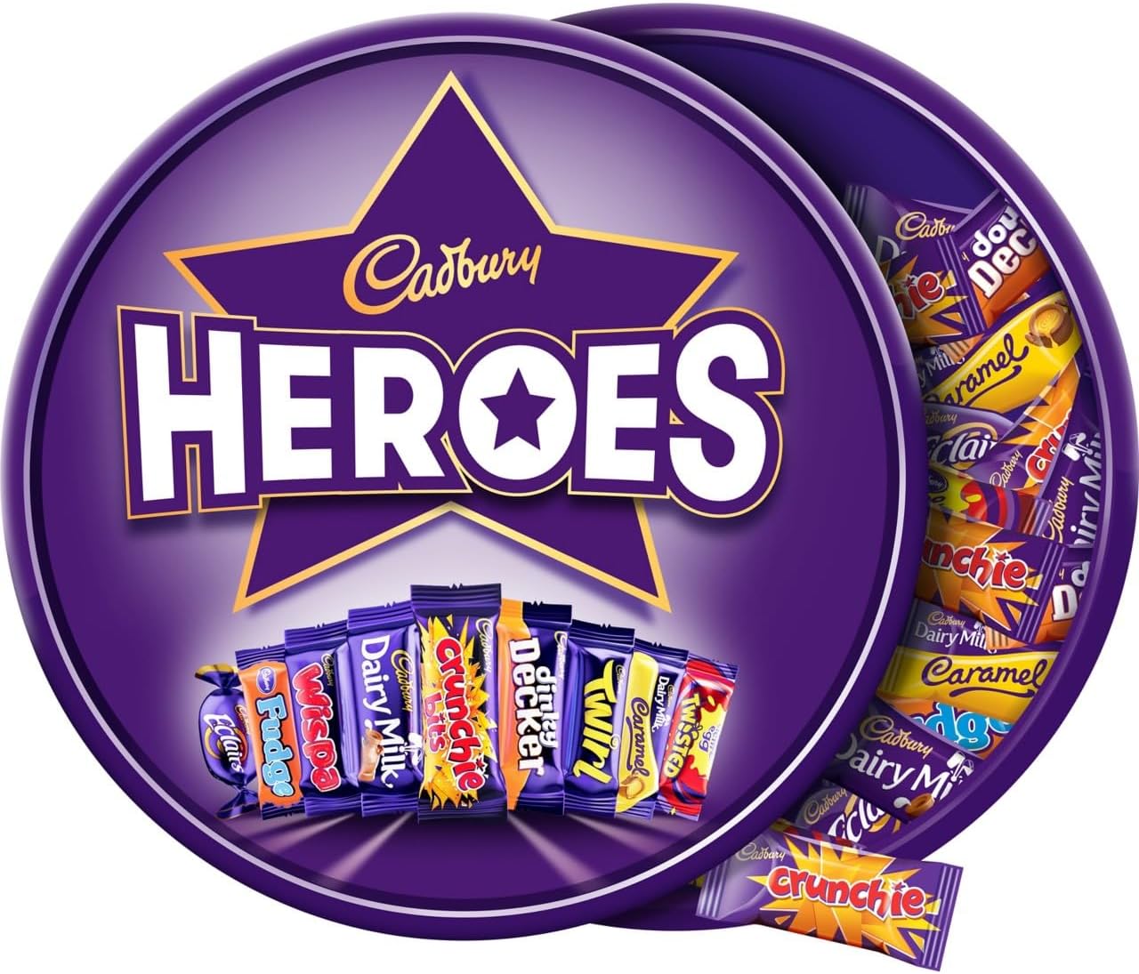 Cadbury Heroes Chocolate Tub 550G