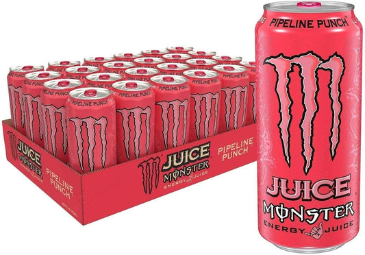 Monster Energy Drink Pipeline Punch Cans, 24 x 500ml
