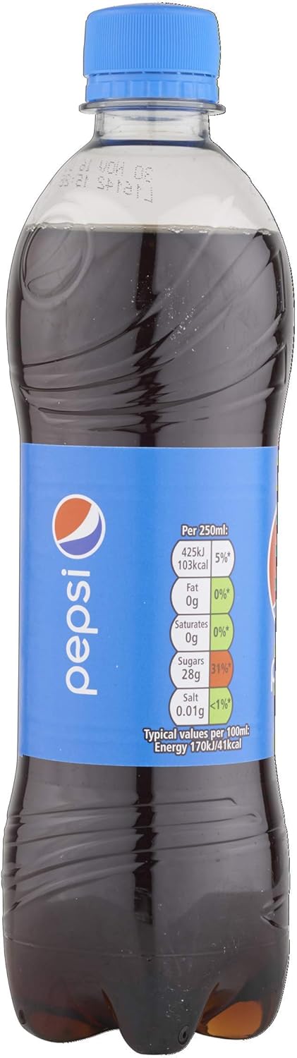 Pepsi Regular 500ml (Pack of 24)