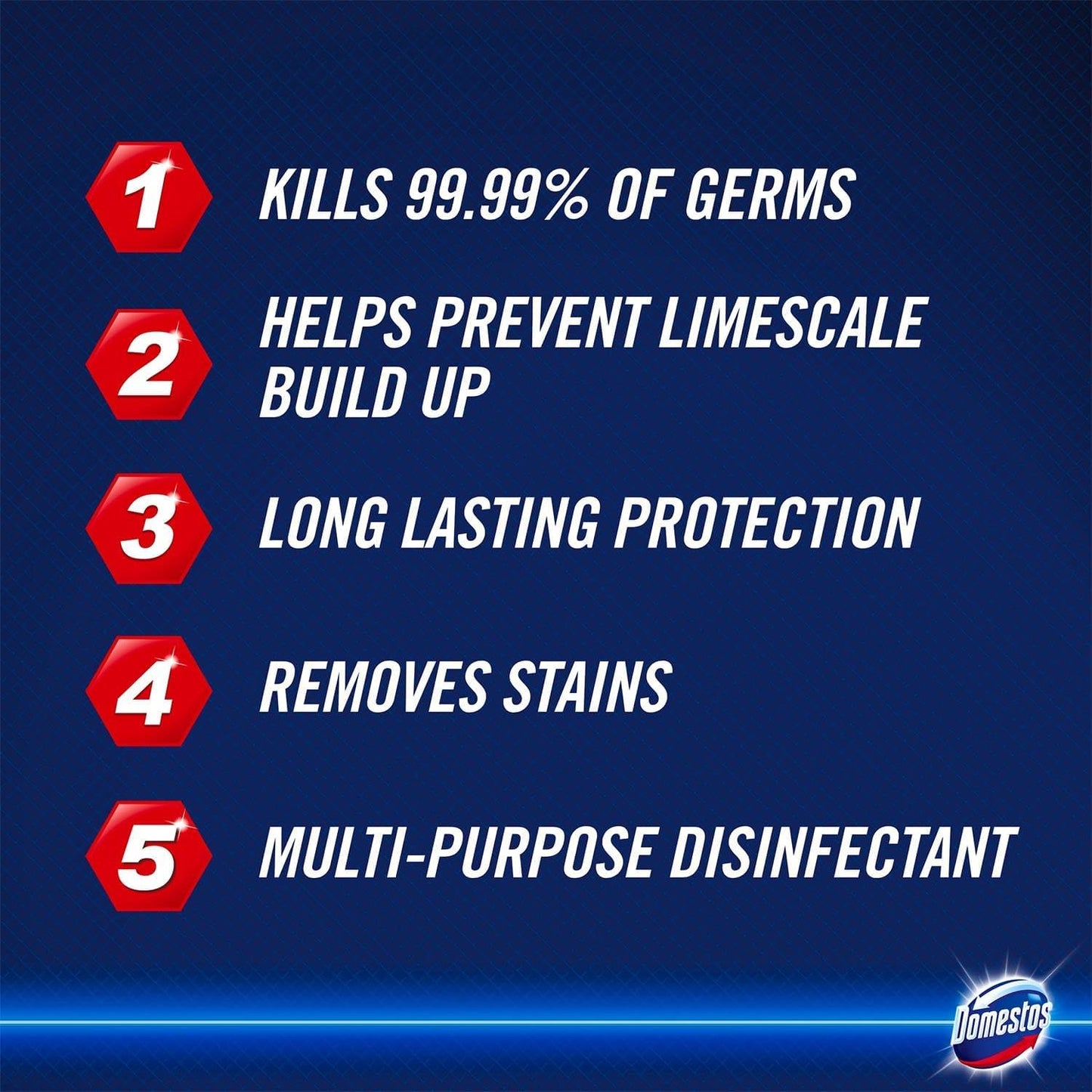Domestos Bleach Original 750ml (Pack of 9 x 750ml)