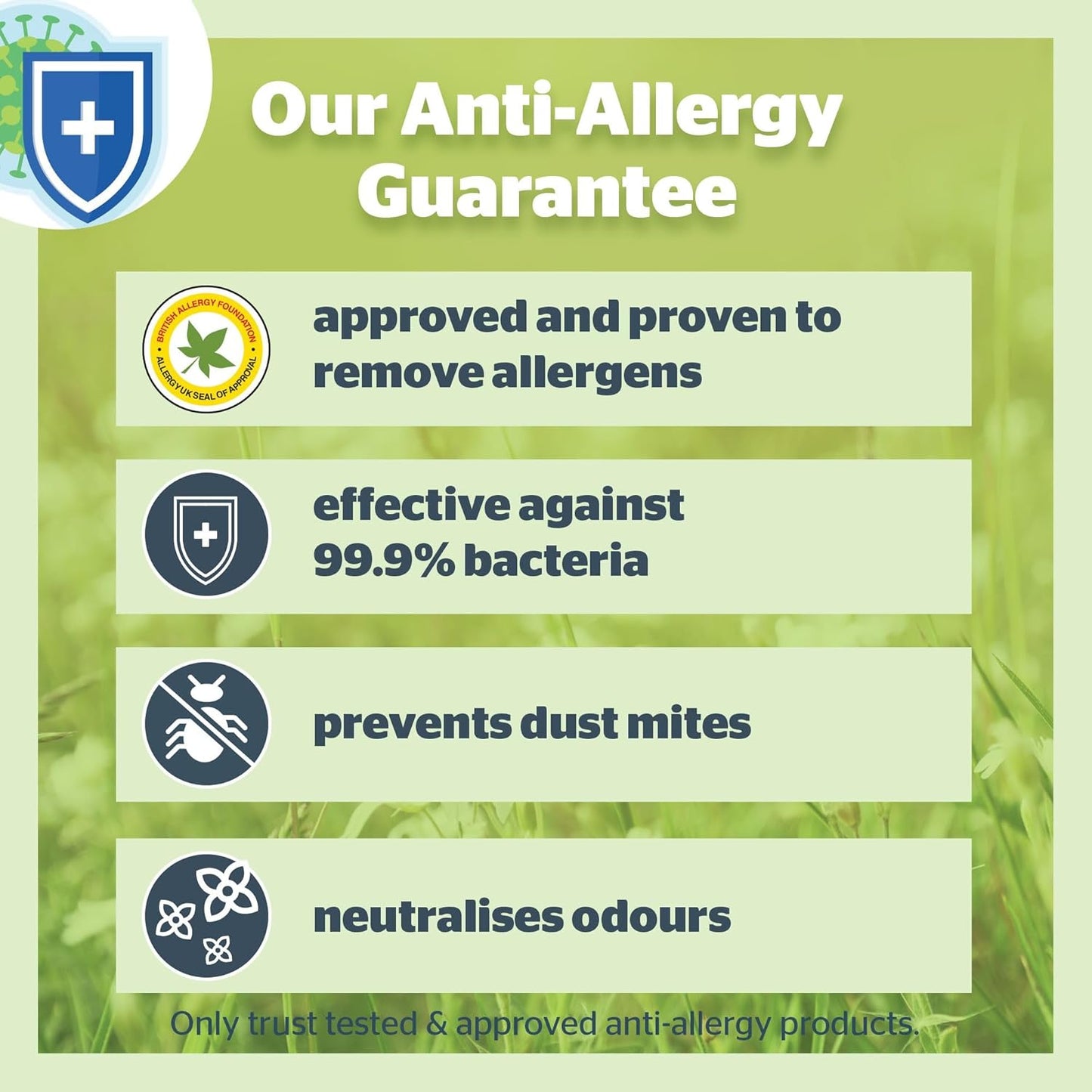 Silentnight Anti Allergy Super-King Size Duvet 10.5 Tog - All Year Round Winter Quilt Duvet Anti-Bacterial and Machine Washable with Allergy UK Approved Anti Allergy Fibres - Super-King Size Bed