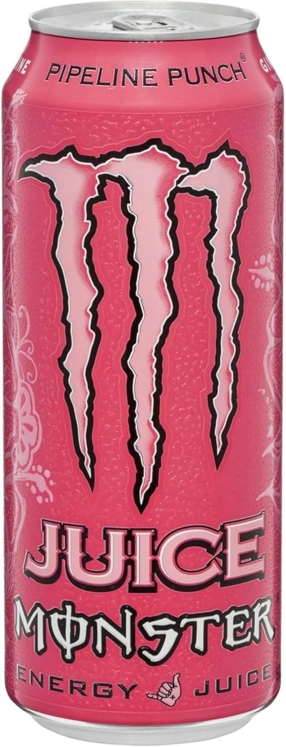Monster Energy Drink Pipeline Punch Cans, 24 x 500ml