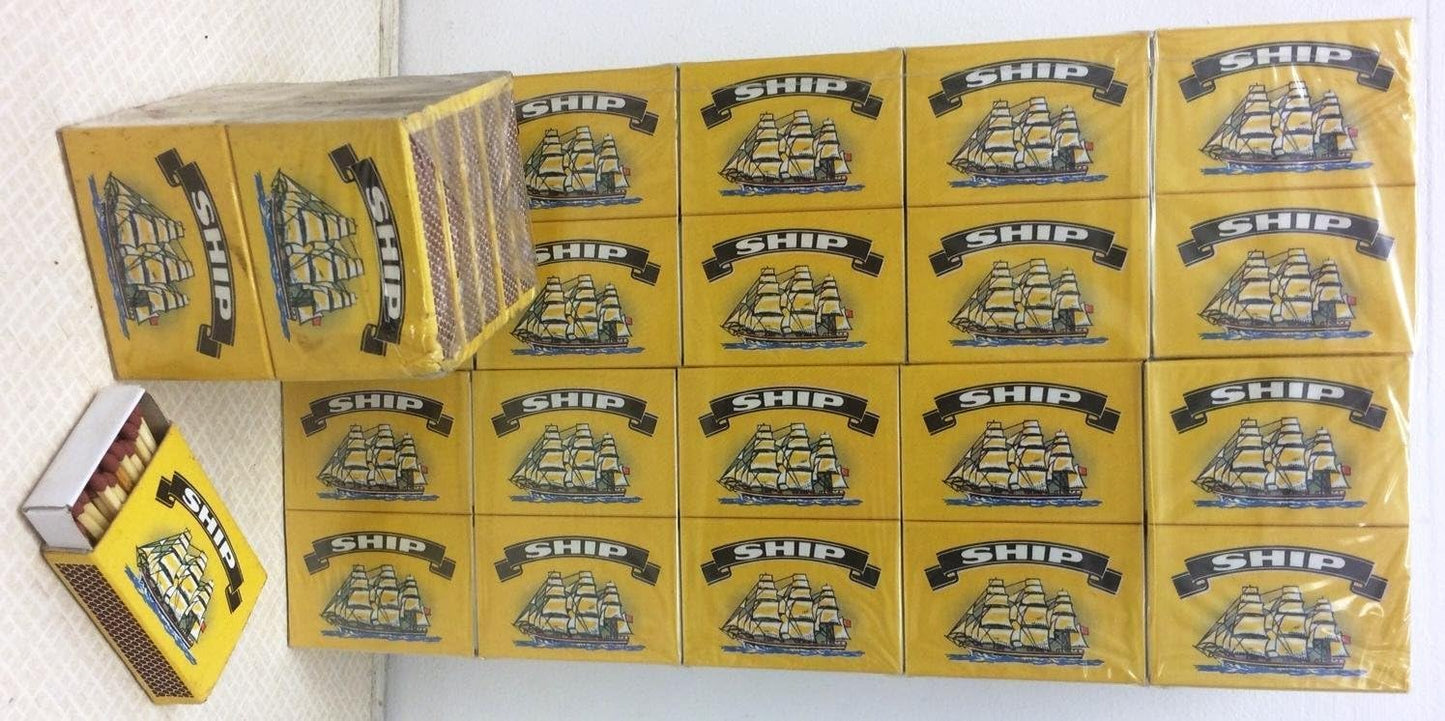 100 BOXS OF SHIP SAFETY MATCHES