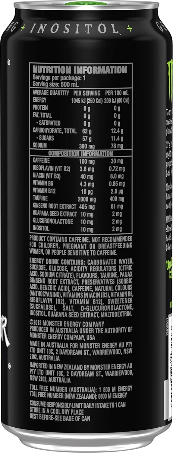 Monster Energy Drink 24 x 500ml