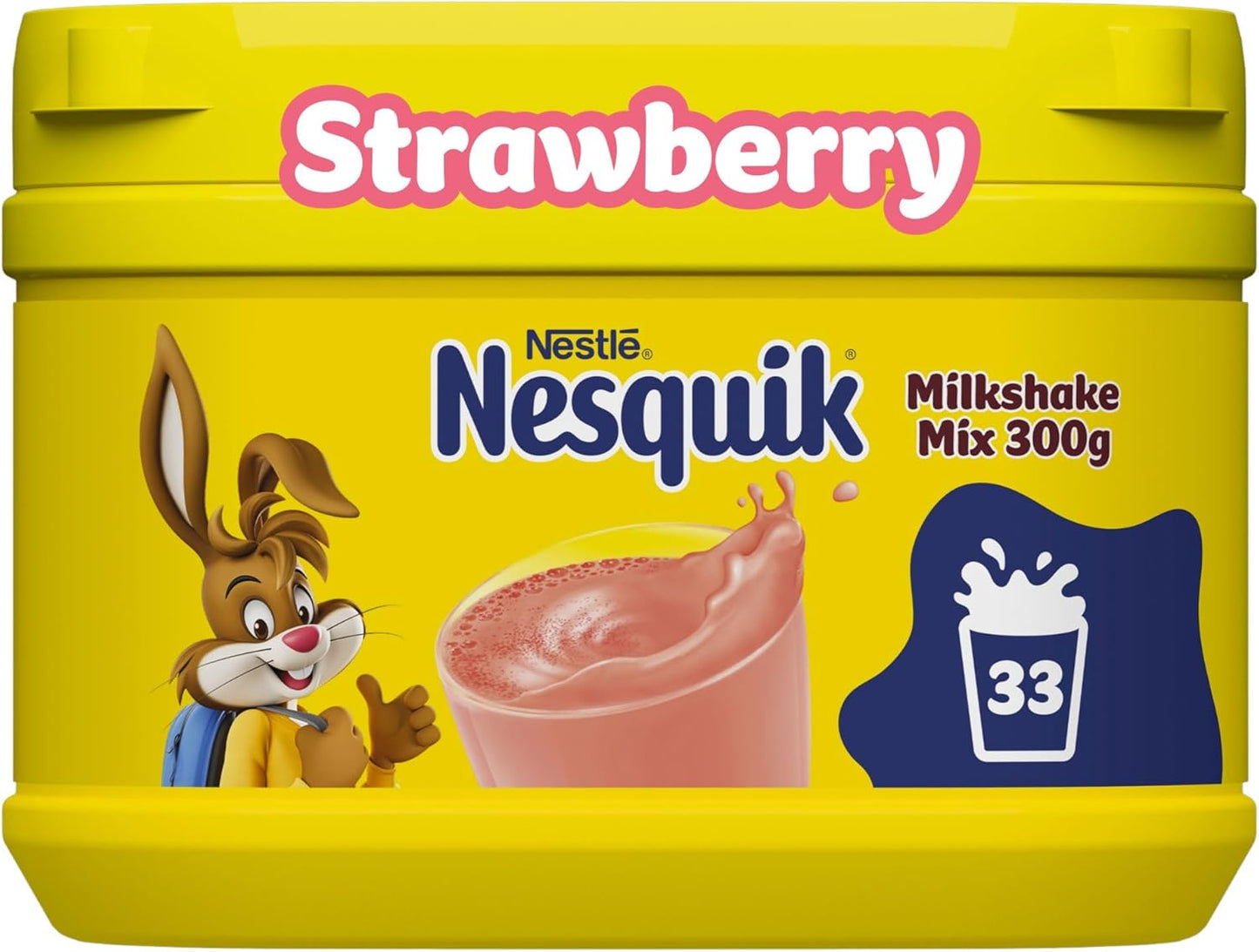 Nesquik Powder Strawberry 300 G (Pack of 10)