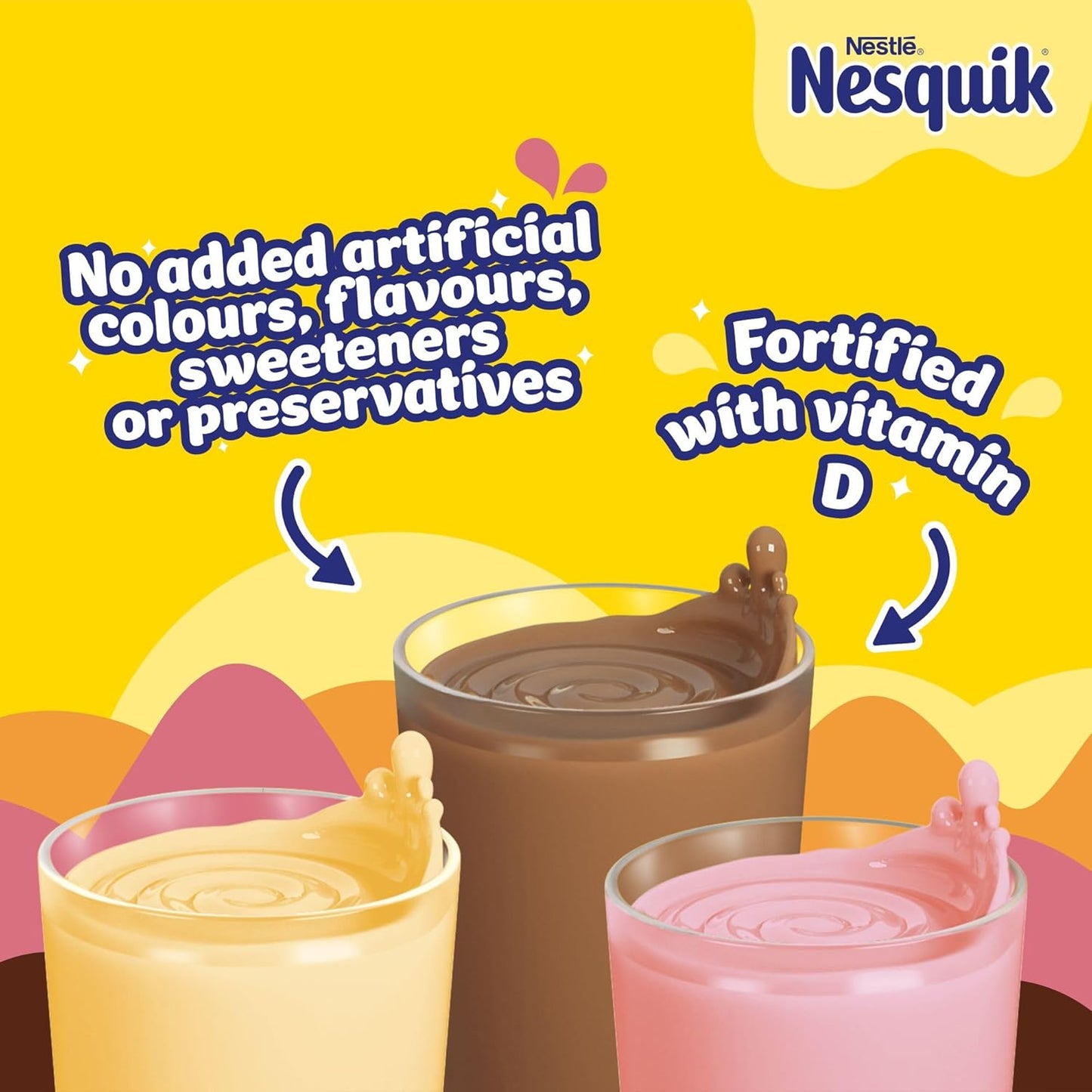 Nesquik Powder Strawberry 300 G (Pack of 10)