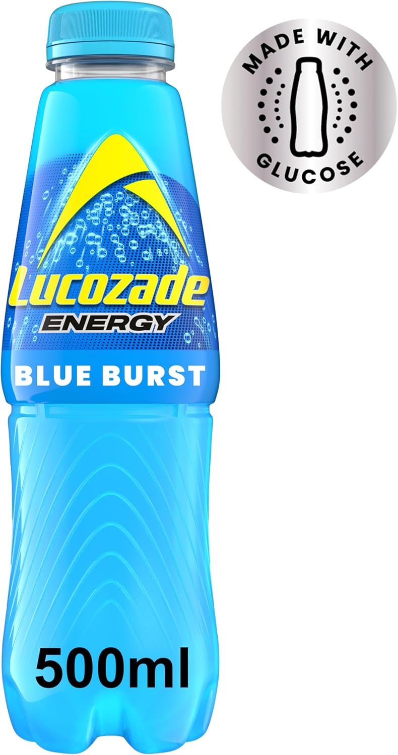 Lucozade Energy Blue Burst 500ml (Pack of 12)