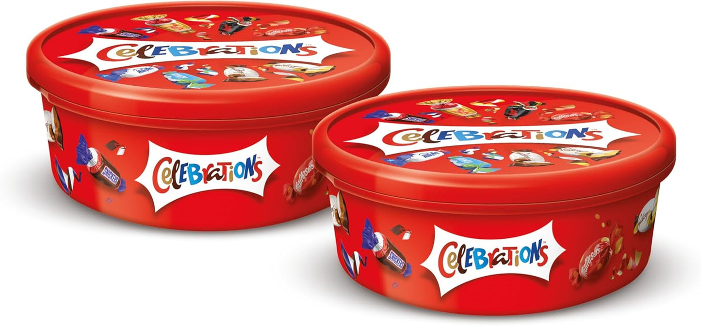 Celebrations Sharing Tub 500g (Pack of 2)