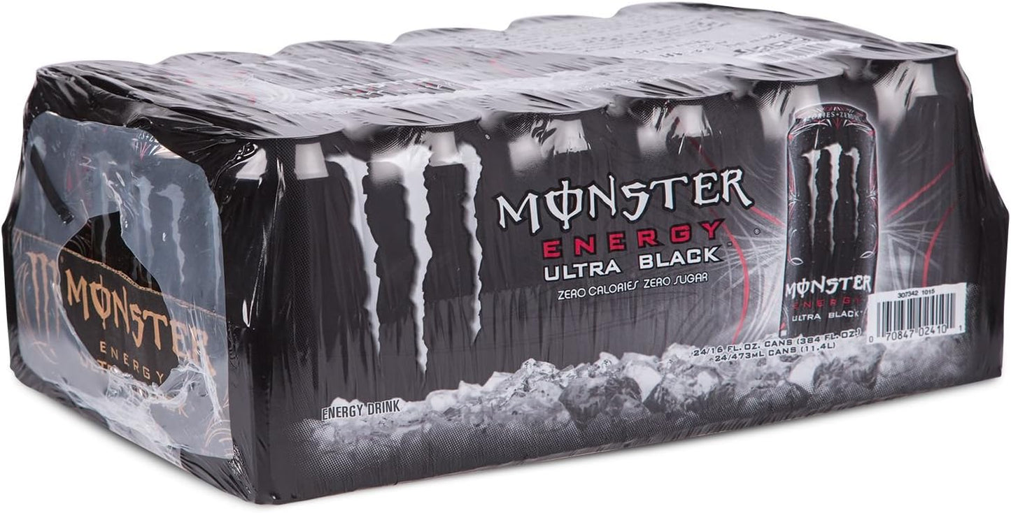 Monster Energy Ultra Rosá sugar-free energy drink, 473 ml (pack of 24).