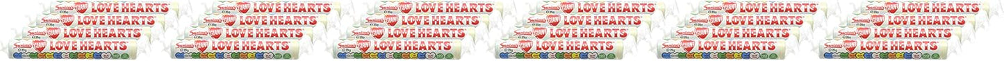 Swizzels Matlow Giant Love Hearts 39 g (Pack of 24)