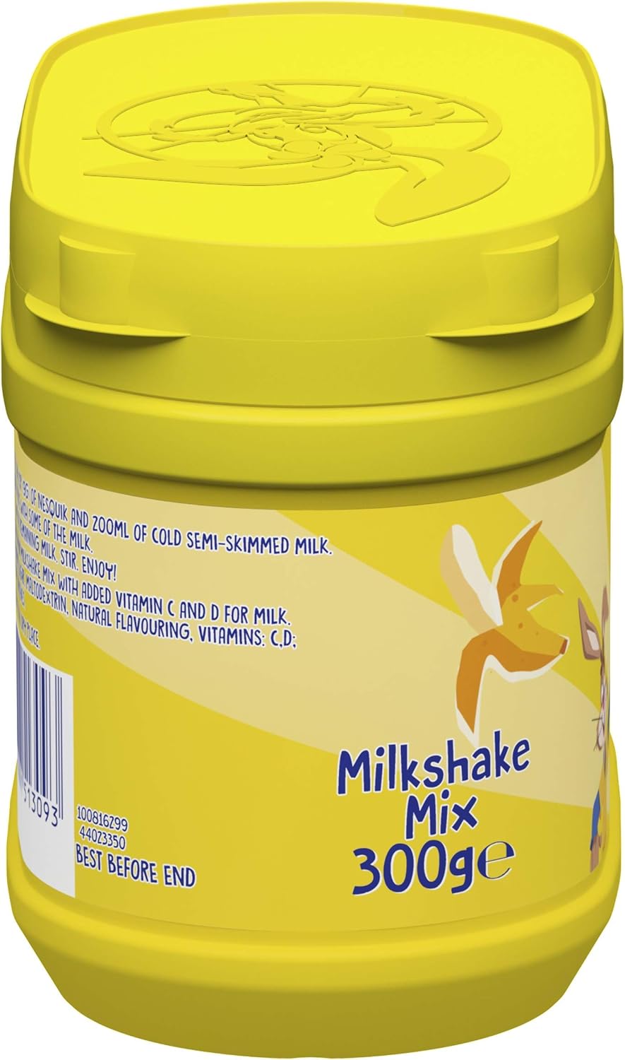 Nesquik Banana Flavour Milkshake Powder 300 g (Pack of 5)